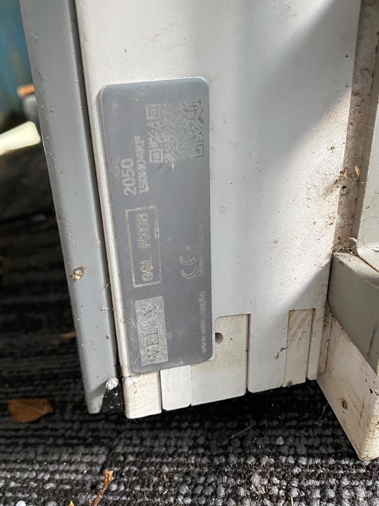 Velux dakraam incl alle onderdelen, Ophalen, Gebruikt, Minder dan 80 cm, 80 tot 120 cm
