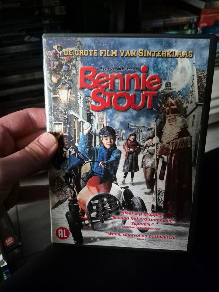 Bennie Stout - De Grote Film van Sinterklaas DVD, Cd's en Dvd's, Dvd's | Kinderen en Jeugd, Gebruikt, Alle leeftijden, Overige genres