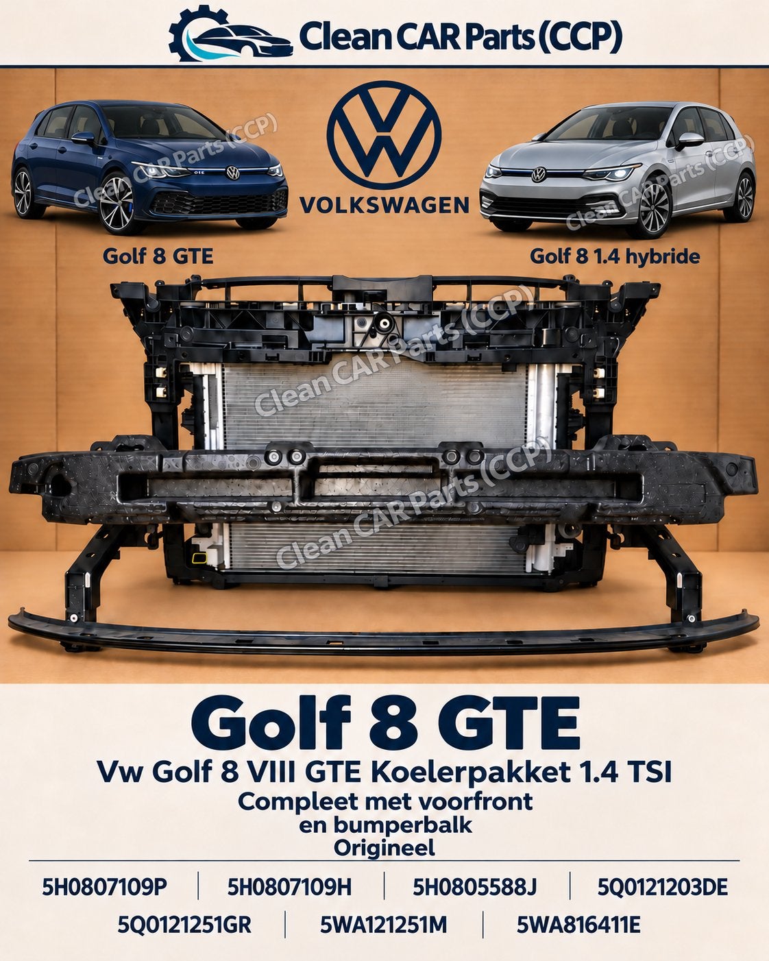 Volkswagen Golf 8 VIII GTE Koelerpakket 1.4 TSI Compleet ✅, Ophalen of Verzenden