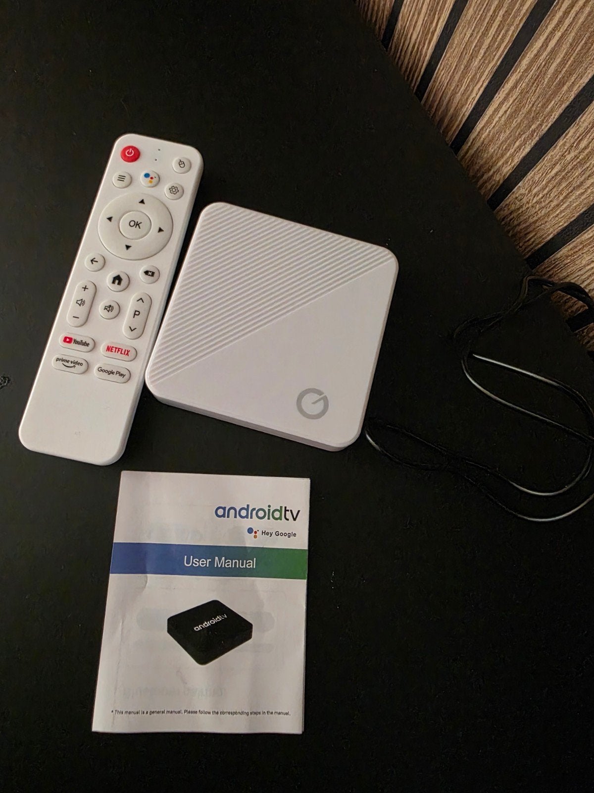 NOFY Aircast Pro 4K Android TV Box met afstandsbediening, Ophalen of Verzenden, Zo goed als nieuw, Tv, Overige typen