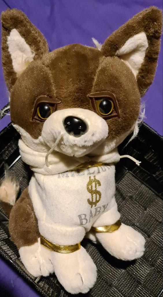 Million Dollar Baby chihuahua Knuffel - Zo Goed Als Nieuw, Ophalen of Verzenden, Zo goed als nieuw, Overige typen