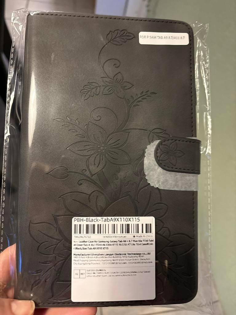 Samsung Tab A9 Hoes + Screenprotector - Nieuw!, Computers en Software, Tablet-hoezen, Ophalen of Verzenden, Nieuw, 8 inch, Bescherming voor- en achterkant