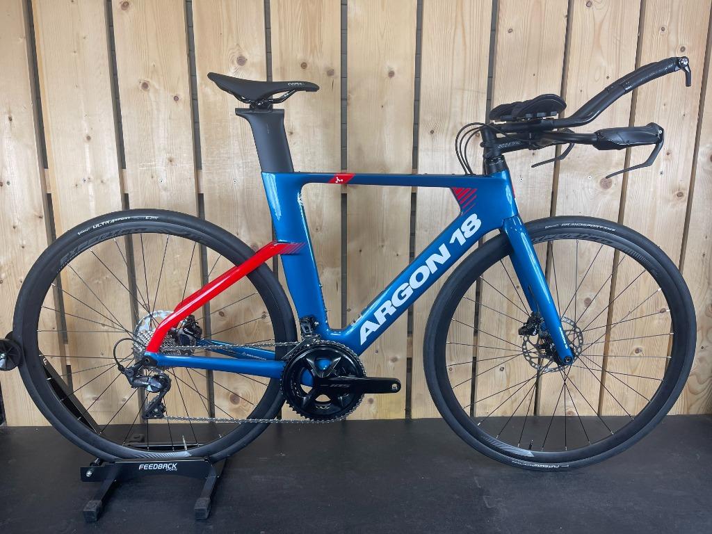 Argon18 E-117 Carbon Triathlon en Tijdritfiets Maat M, 28 inch, Carbon, Heren, Codagex NV