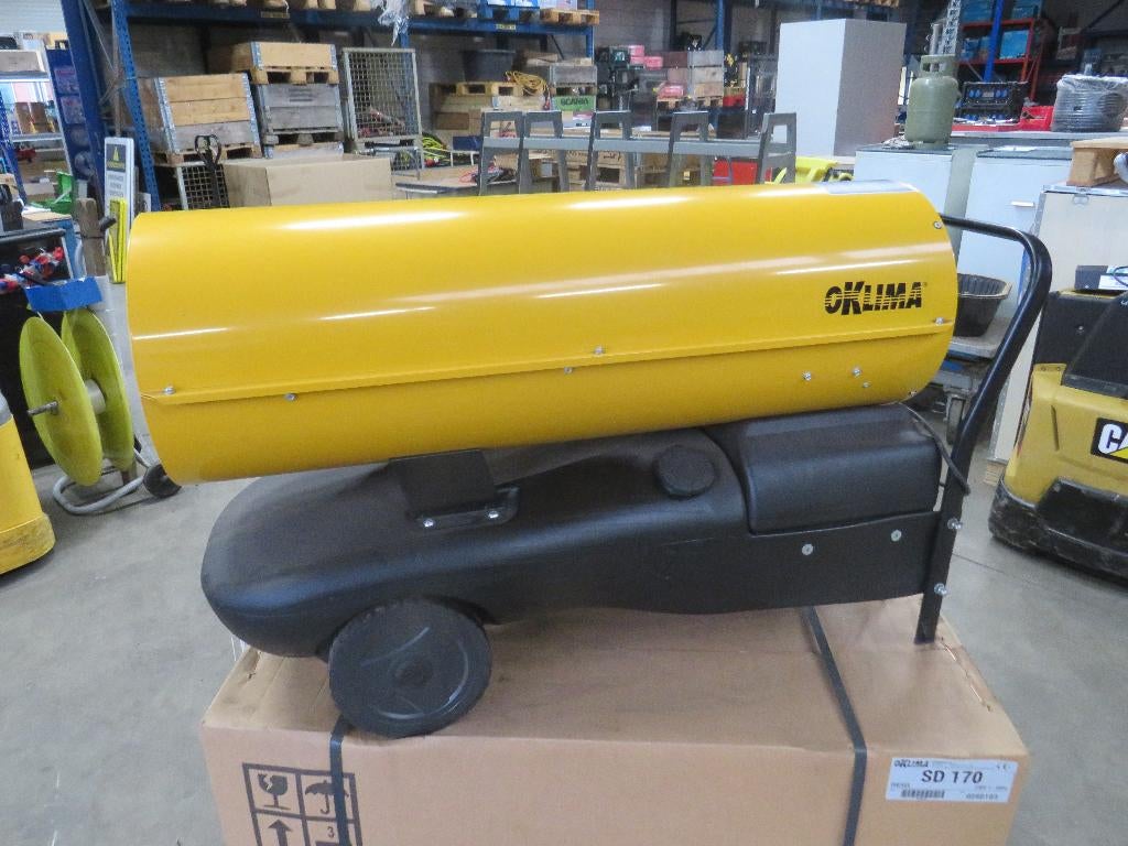 Oklima SD170 heteluchtkanon dieselheater kachel nieuw, Doe-het-zelf en Verbouw, Verwarming en Radiatoren, 30 tot 80 cm, 500 tot 800 watt