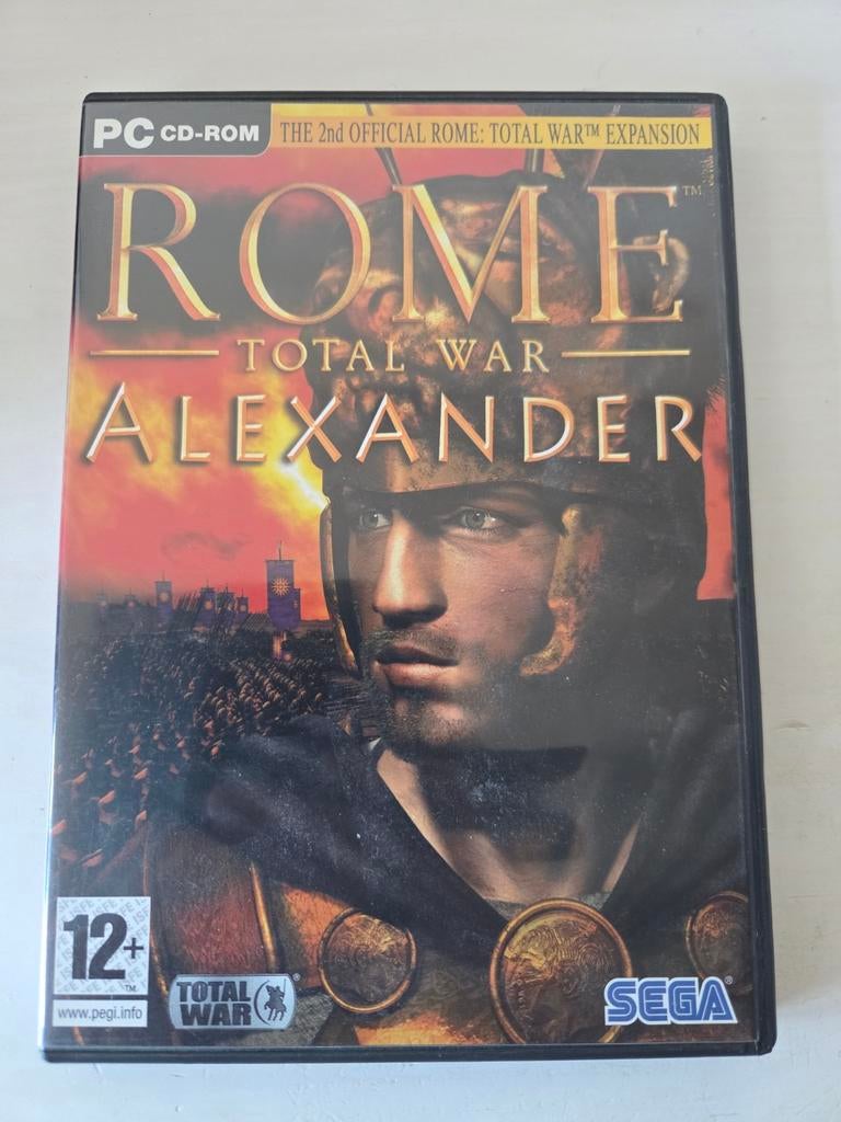 Rome: Total War - Alexander (PC), Spelcomputers en Games, Games | Pc, Gebruikt, Strategie en Constructie, 1 speler, Vanaf 12 jaar