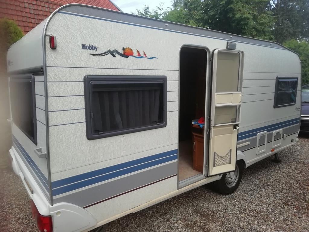 Hobby Caravan, Caravans en Kamperen, Rondzit, Hobby, Dwarsbed, Particulier
