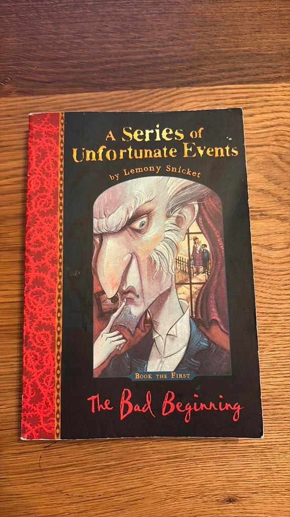 The Bad Beginning - Lemony Snickey, Ophalen of Verzenden, Gelezen, Lemony Snicket