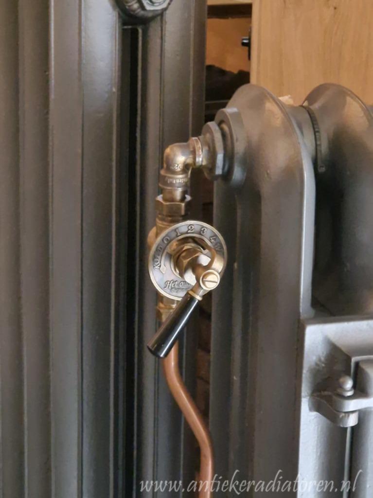 Radiator kraan -  rechte en haakse hendel kraanset, Ophalen, Overige typen, Nieuw, 60 tot 150 cm
