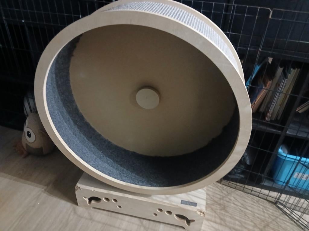 Katten loopwiel, Dieren en Toebehoren, Ophalen, Zo goed als nieuw, Overig speelgoed