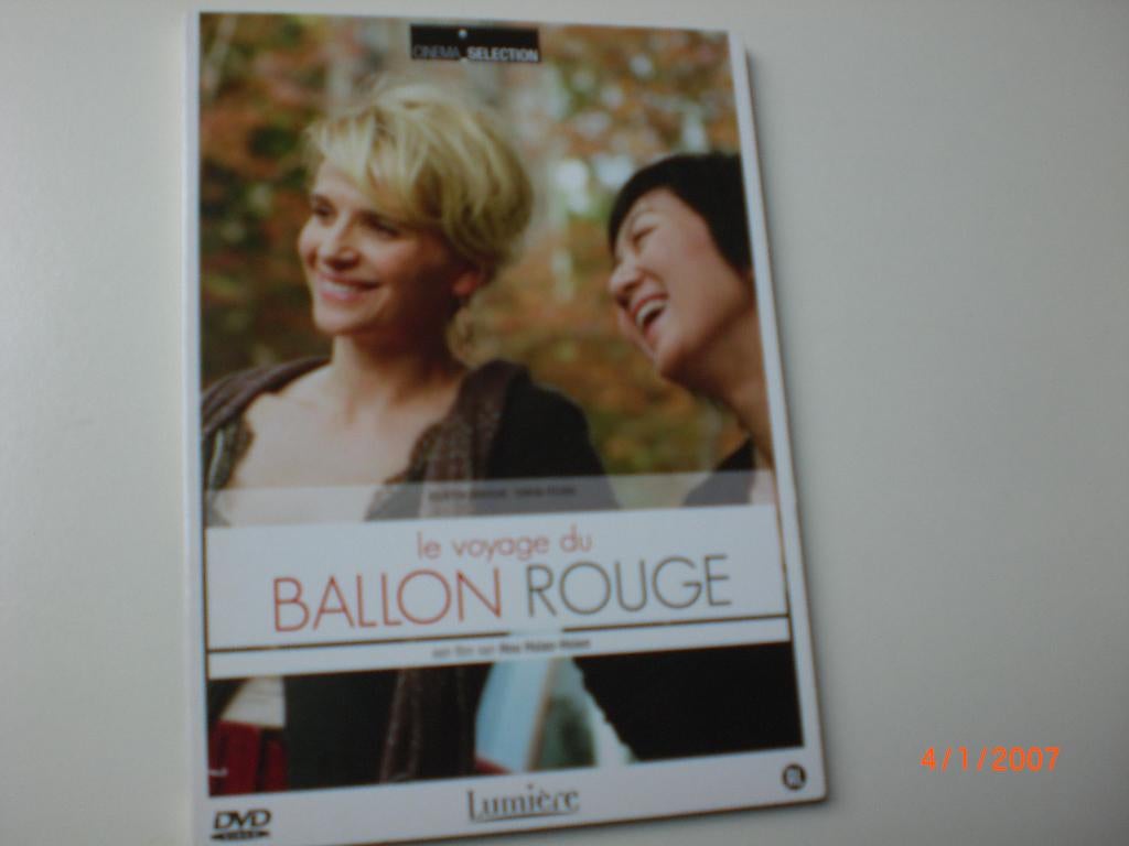 dvd Le Voyage du Ballon Rouge Juliette Binoche Simon Iteanu, Cd's en Dvd's, Alle leeftijden, Ophalen of Verzenden, Zo goed als nieuw