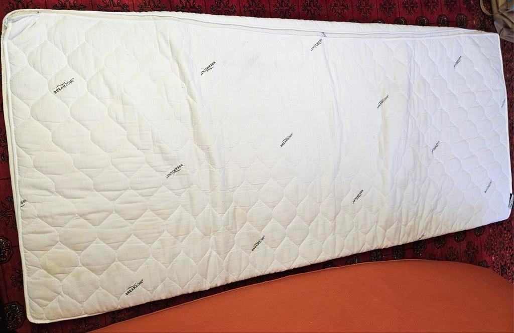 Dreamzone Matras topper- 90c200cm zgan, Gebruikt, 90 cm, Eenpersoons, Ophalen of Verzenden