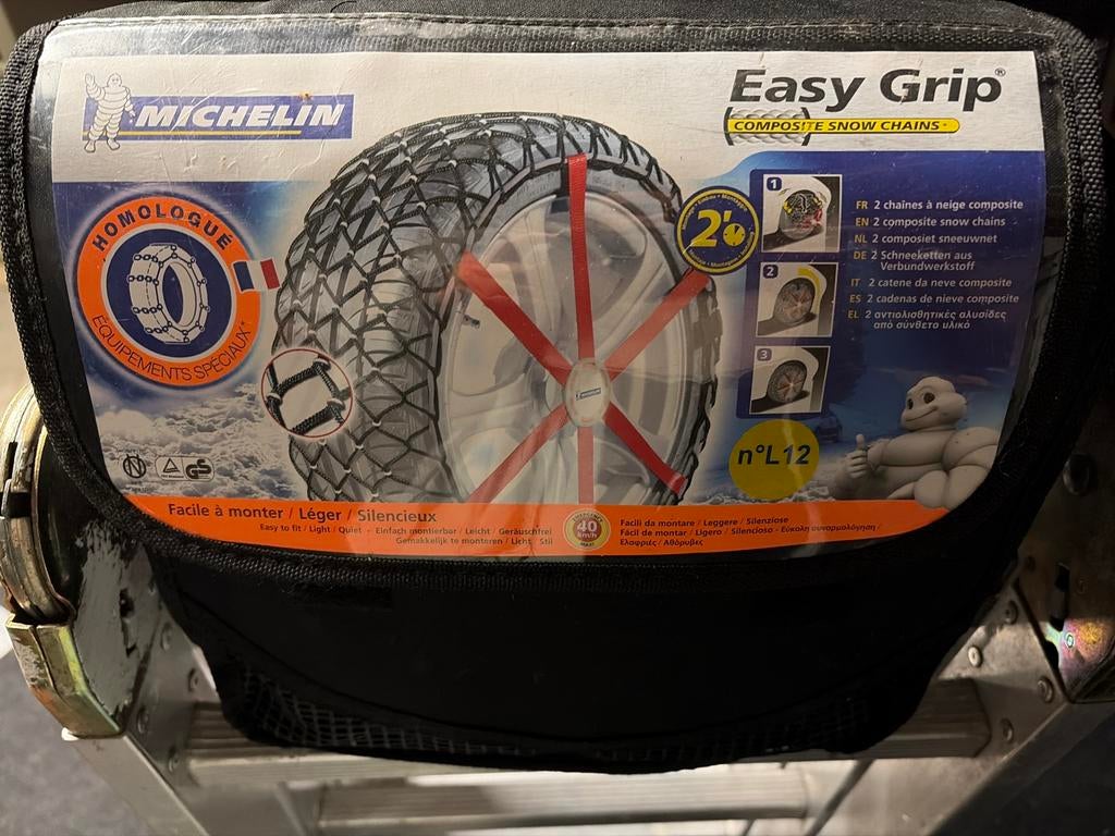 Michelin Easy Grip Sneeuwkettingen L12, Auto diversen, Sneeuwkettingen, Ophalen of Verzenden, Nieuw
