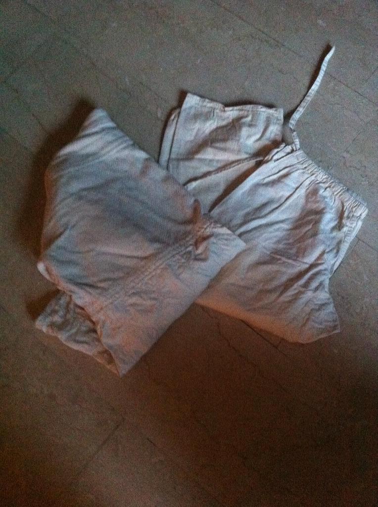 meisjes/jongens judopak mt 170 roomwit., Maat XS of kleiner, Ophalen of Verzenden, Judo, Vechtsportpak