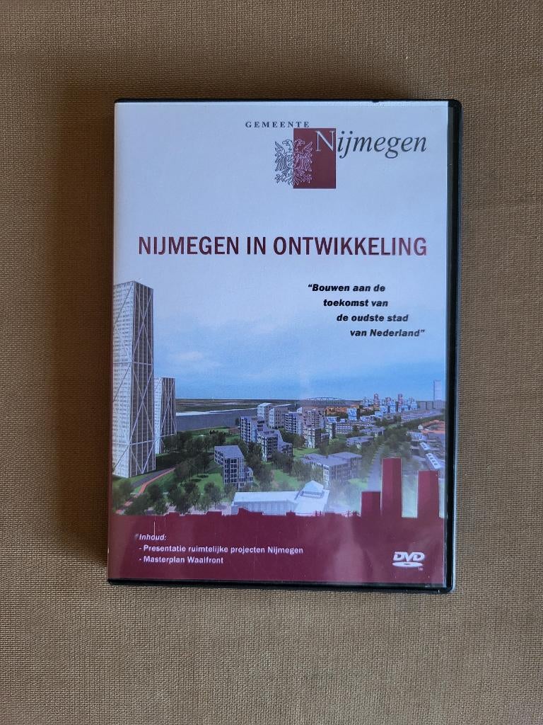 Nijmegen/ DVD / Nijmegen in ontwikkeling., Alle leeftijden, Ophalen of Verzenden, Zo goed als nieuw, Overige genres