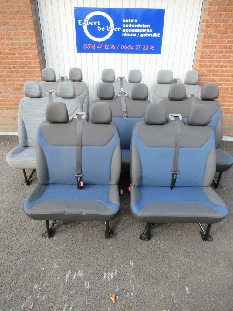Bank bankje bijrijdersbank Vivaro Trafic Primastar, '01 -'14, Auto-onderdelen, Interieur en Bekleding, Ophalen of Verzenden, Gebruikt