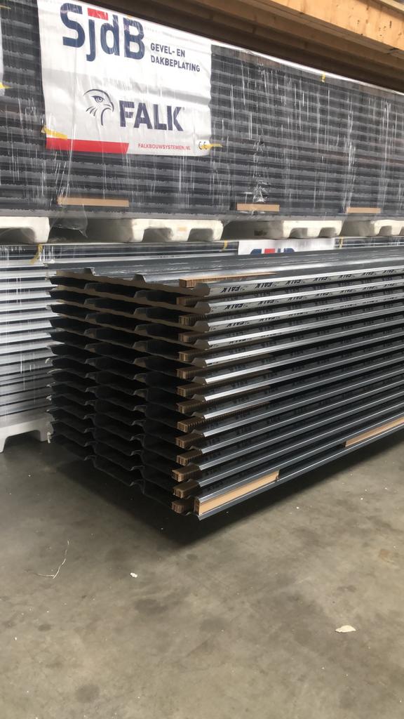Sandwichpaneel dak Falk1100TR 40/70, Ophalen, Zo goed als nieuw, Overige materialen