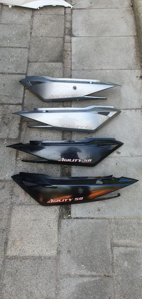 Kymco Agility 16 + kappen kap 16+ inch 2t 4t zijkappen, Gebruikt, Z, Ophalen of Verzenden, Kap