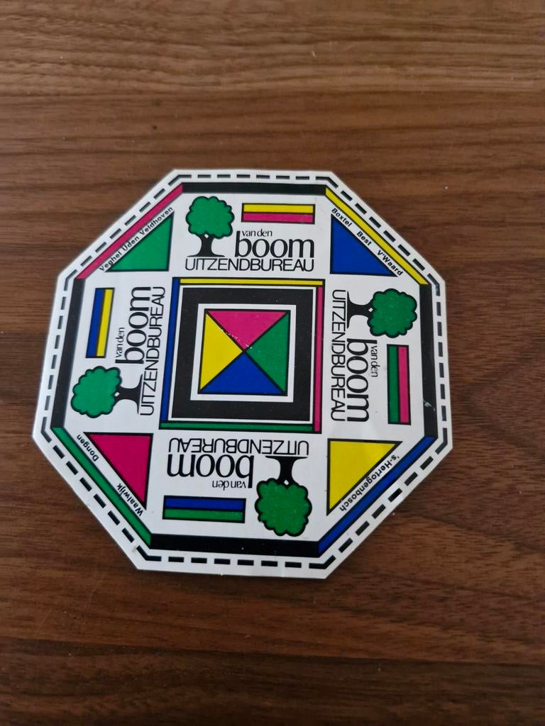 6002 Vanden Boom Uitzendbureau Sticker, Ophalen of Verzenden, Zo goed als nieuw