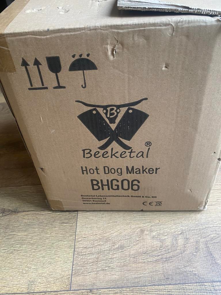 Hotdog machine, Ophalen, Nieuw