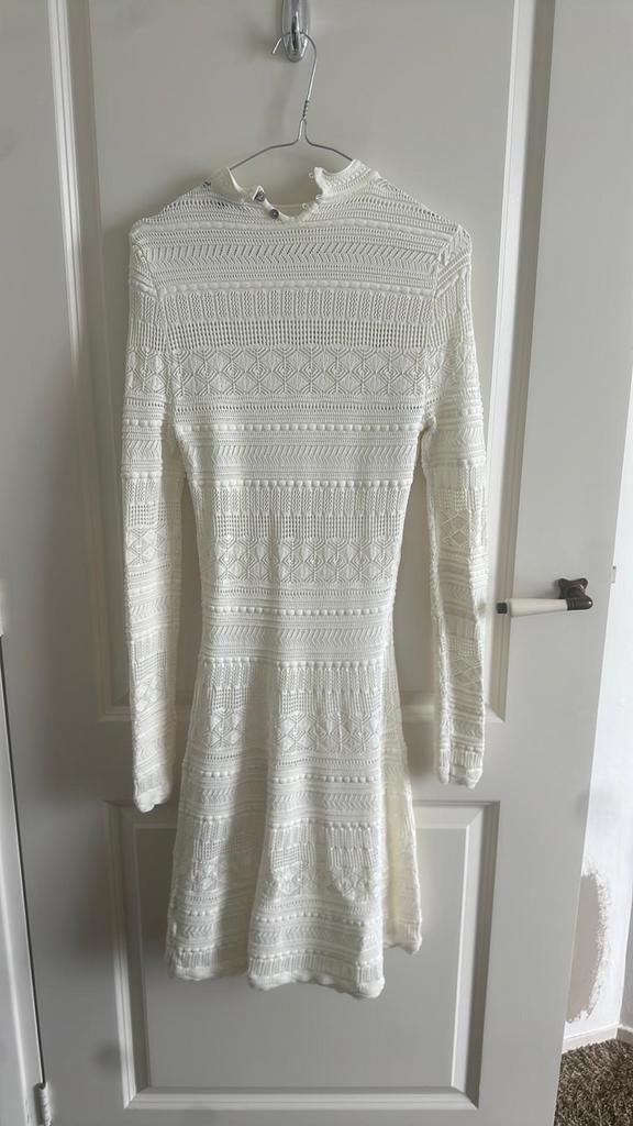 Nikkie Kassel Dress Maat 32 cremekleurig, Ophalen, Overige kleuren, Nieuw, Maat 34 (XS) of kleiner
