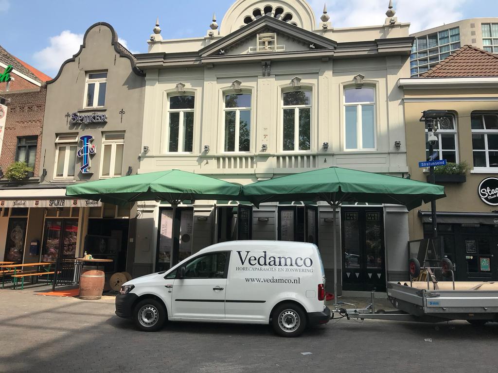VeDamco Horeca Parasols - Kwaliteit sinds 1991, Kantelbaar, Nieuw, Stokparasol, 2 tot 3 meter