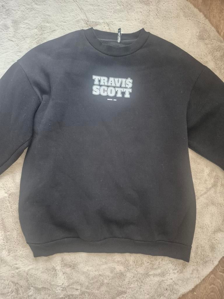 Te koop mooie trui TRAVIS SCOTT maat, Kleding | Heren, Truien en Vesten, Ophalen of Verzenden, Zo goed als nieuw, Maat 52/54 (L)