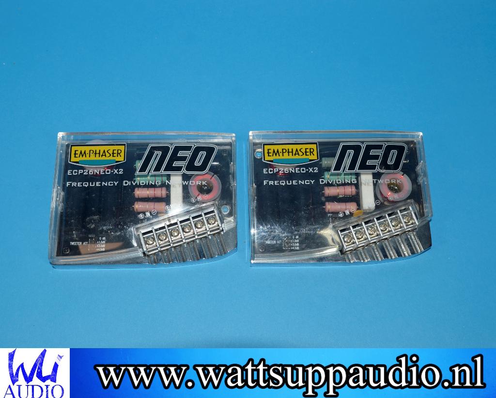 Emphaser ECP26NEO-X2 Crossover / Filterset set van 2, Auto diversen, Autospeakers, Gebruikt, ., Ophalen of Verzenden, .