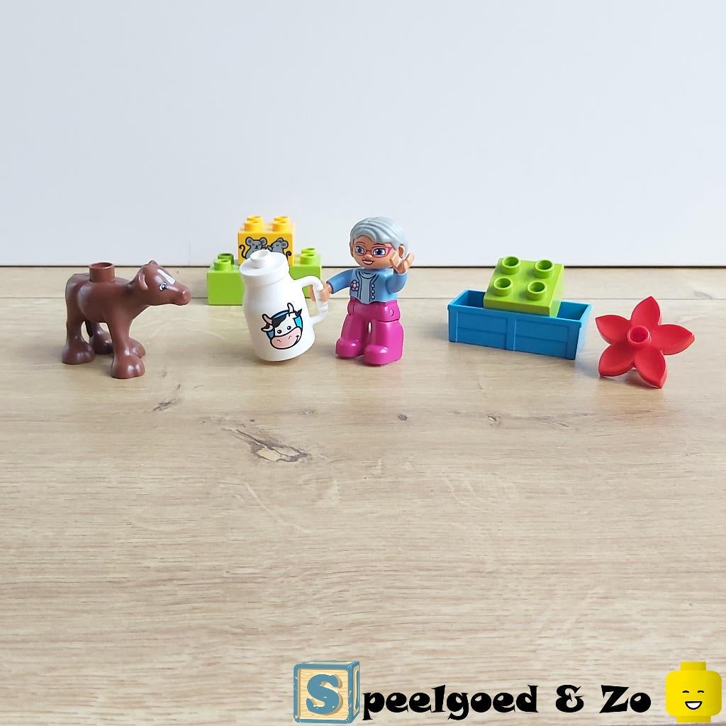 ZGAN | Lego Duplo Kalfje | compleet | 10521, Ophalen of Verzenden, Zo goed als nieuw, Complete set, Duplo