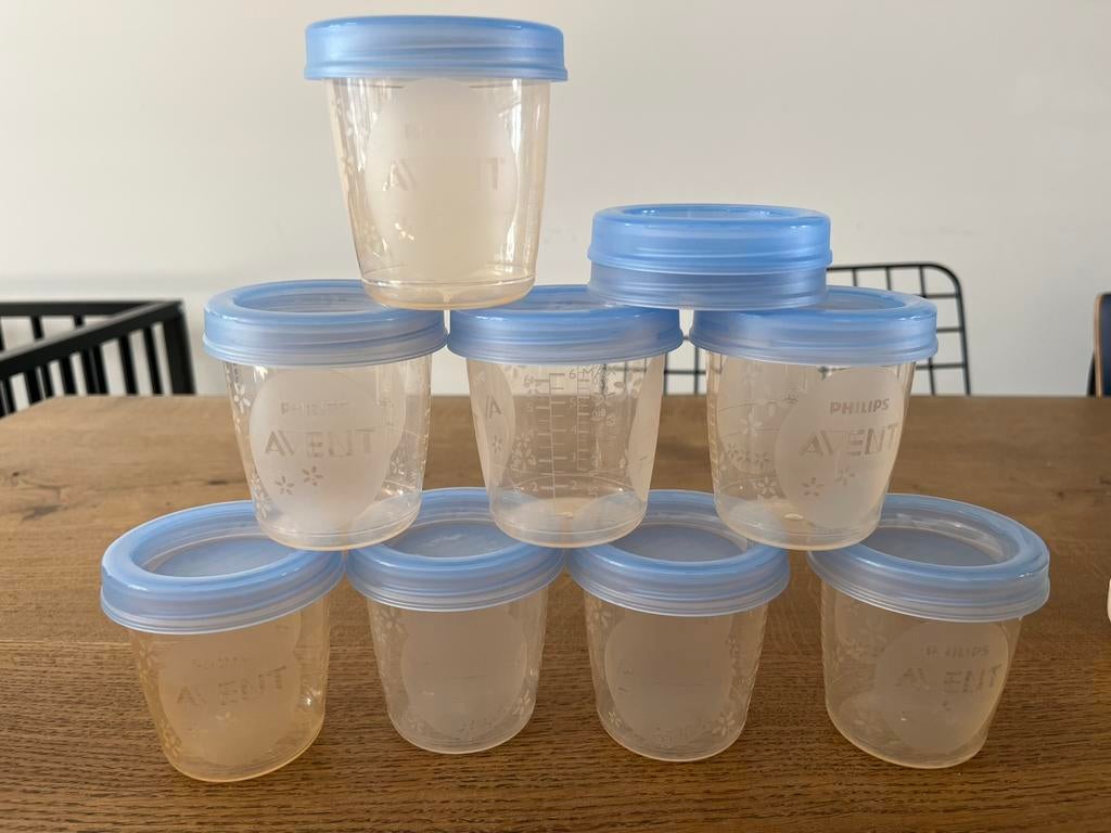 Philips avent bewaar bakjes, Ophalen of Verzenden, Gebruikt, Overige typen