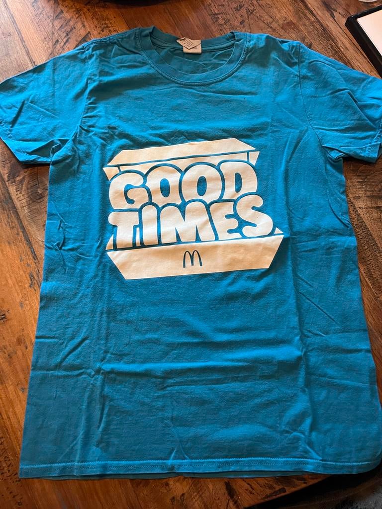 McDonalds Good Times T-shirt - Maat S, Kleding | Dames, Ophalen of Verzenden, Gedragen, Maat 36 (S), Korte mouw