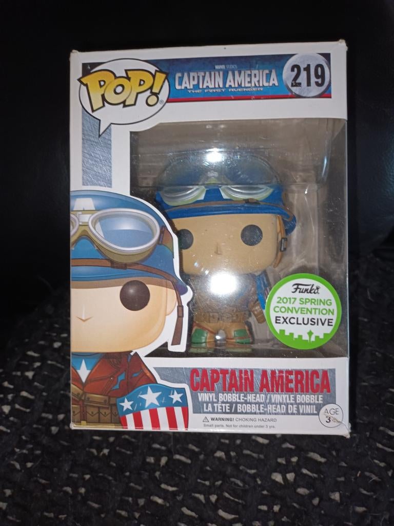 Funko pop Captain America  : Captain America  219, Ophalen of Verzenden, Zo goed als nieuw