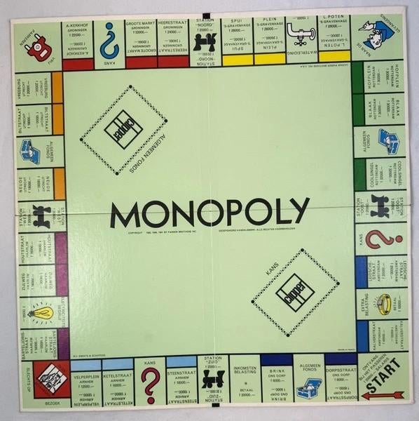 Monopoly Smeets & Schippers Bordspel Vintage gezelschapsspel, Coolsingel 104, 3011 AG Rotterdam, Netherlands, Verzenden, Onbekend