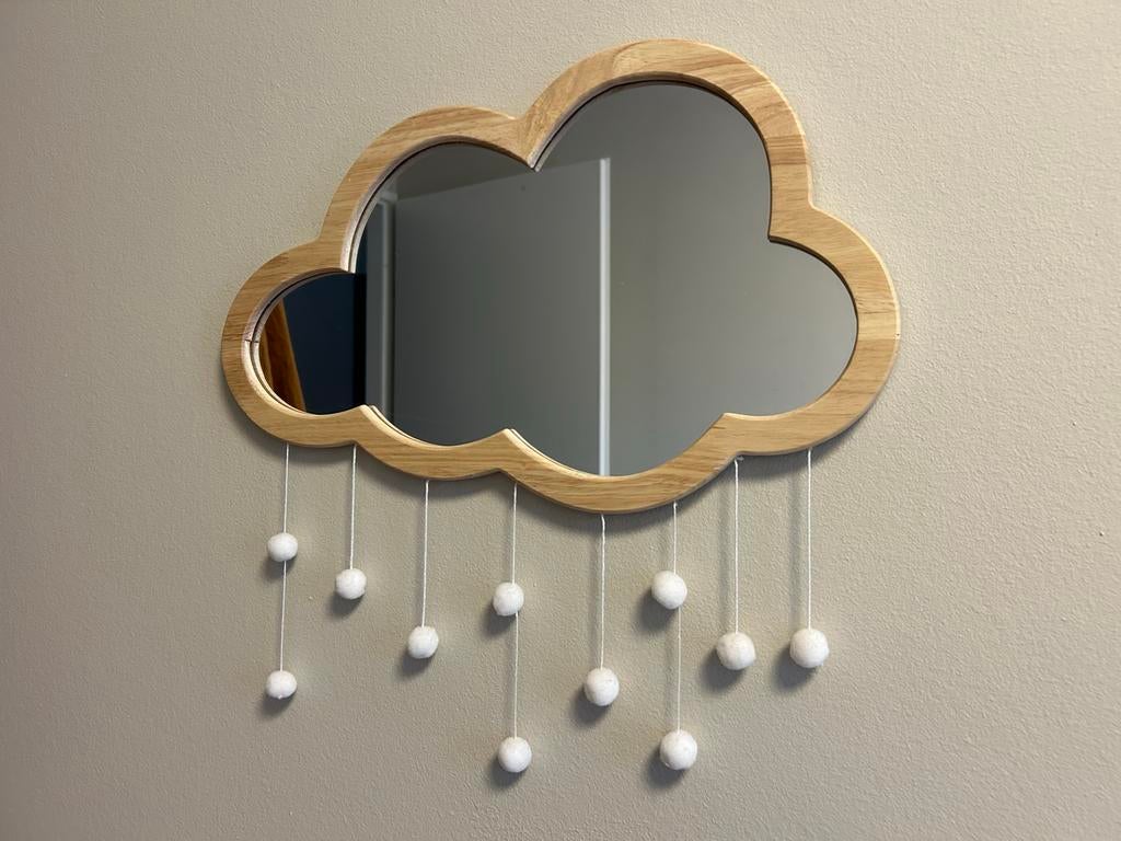 Wolken spiegels, Kinderen en Baby's, Kinderkamer | Inrichting en Decoratie, Zo goed als nieuw, Ophalen