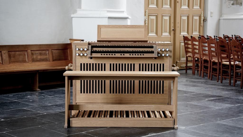 SHOWROOMMODEL | Noorlander Kistorgel (Sweelinq), Muziek en Instrumenten, Orgels, Zo goed als nieuw, Orgel, 2 klavieren, Ophalen
