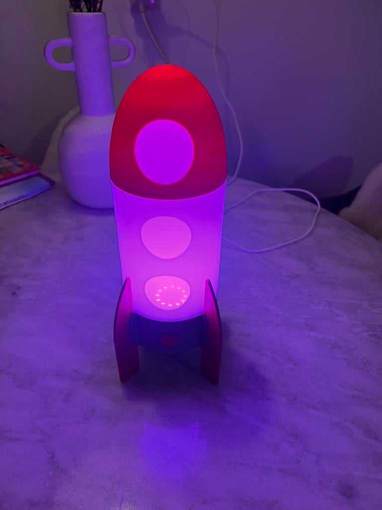 Ikea raketlamp zgan, Ophalen, Zo goed als nieuw, Licht