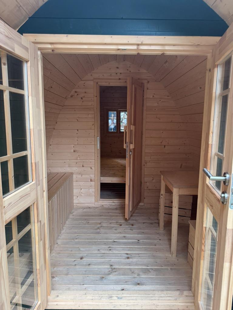 Showmodel Tuinhuis Tuindeco | POD 480 - OP = OP, Ophalen, 200 tot 400 cm, Tuinhuis, 250 tot 500 cm