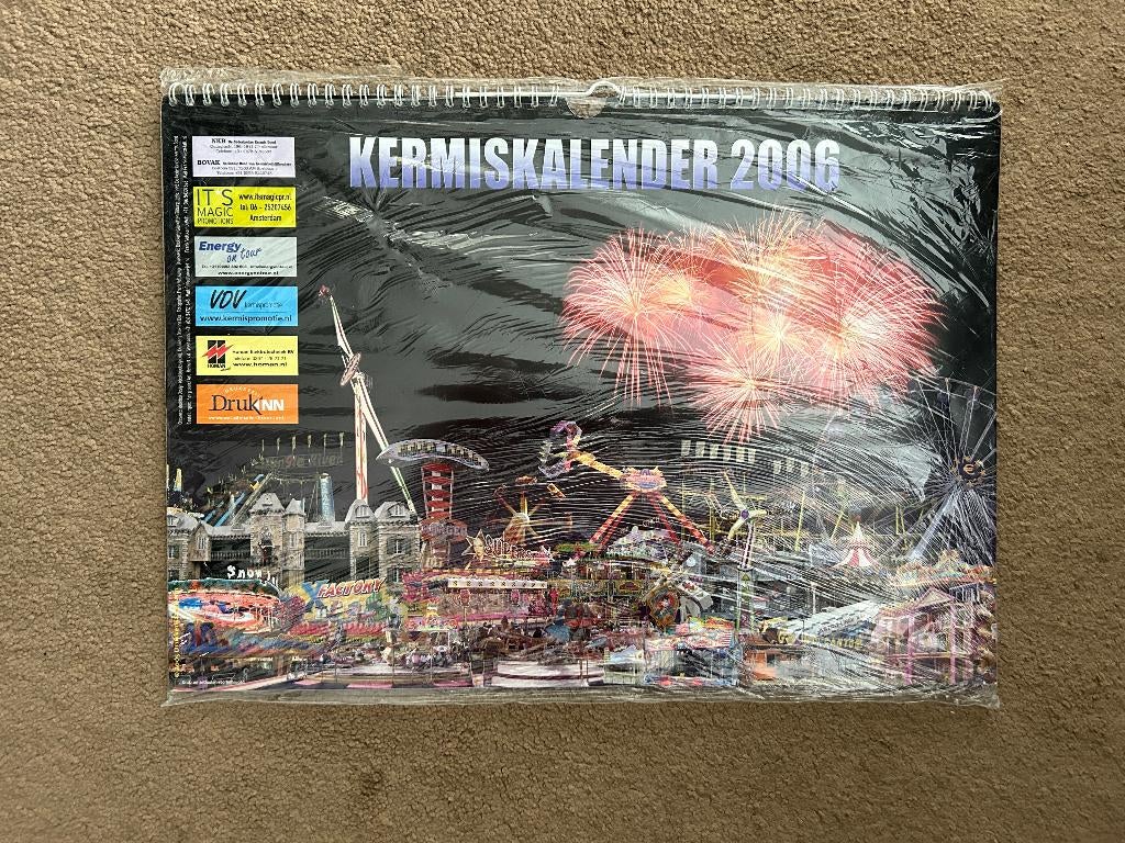 Oude Kermis / Kirmes Kalenders 9 x ( 2 x NL / 7 x Duits ), Ophalen of Verzenden, Jaarkalender, Nieuw