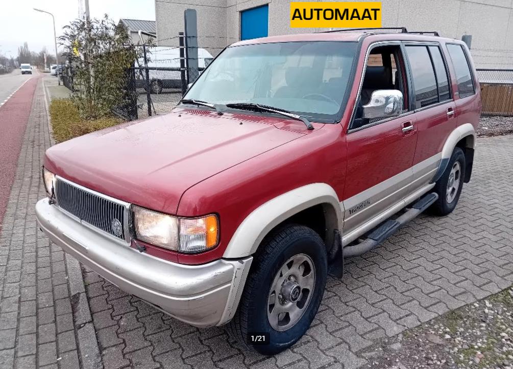 Isuzu Trooper BJ1995 3.2 V6 4x4 USA import! Paris Dakar uitv, Auto's, Isuzu, Automaat, Overige modellen, Leder, SUV of Terreinwagen