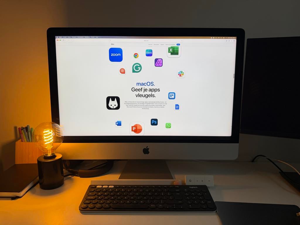 27” iMac 2020 - i5 3.3GHz, 16GB RAM, Radeon Pro 5300 - ZGAN, Computers en Software, Apple Desktops, Ophalen, SSD, IMac, Zo goed als nieuw
