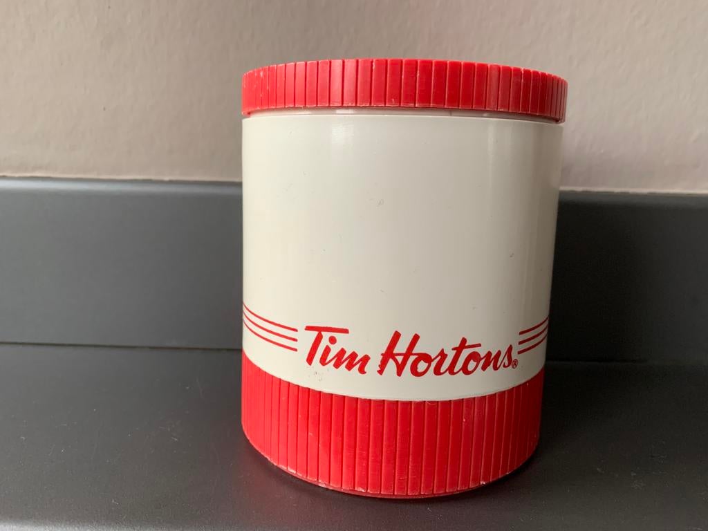 Tim Hortons, Ophalen of Verzenden, Gebruikt, Overige materialen, Overige stijlen