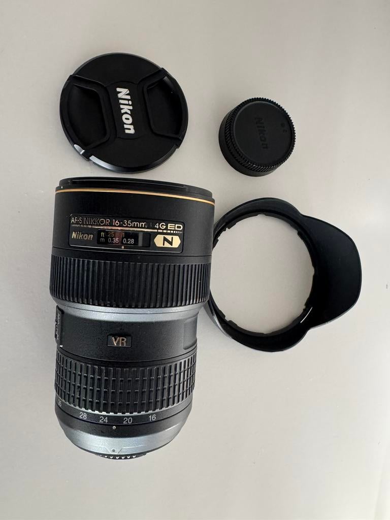 Nikon 16-35mm f/4G lens, Ophalen of Verzenden, Zo goed als nieuw, Groothoeklens, Zoom