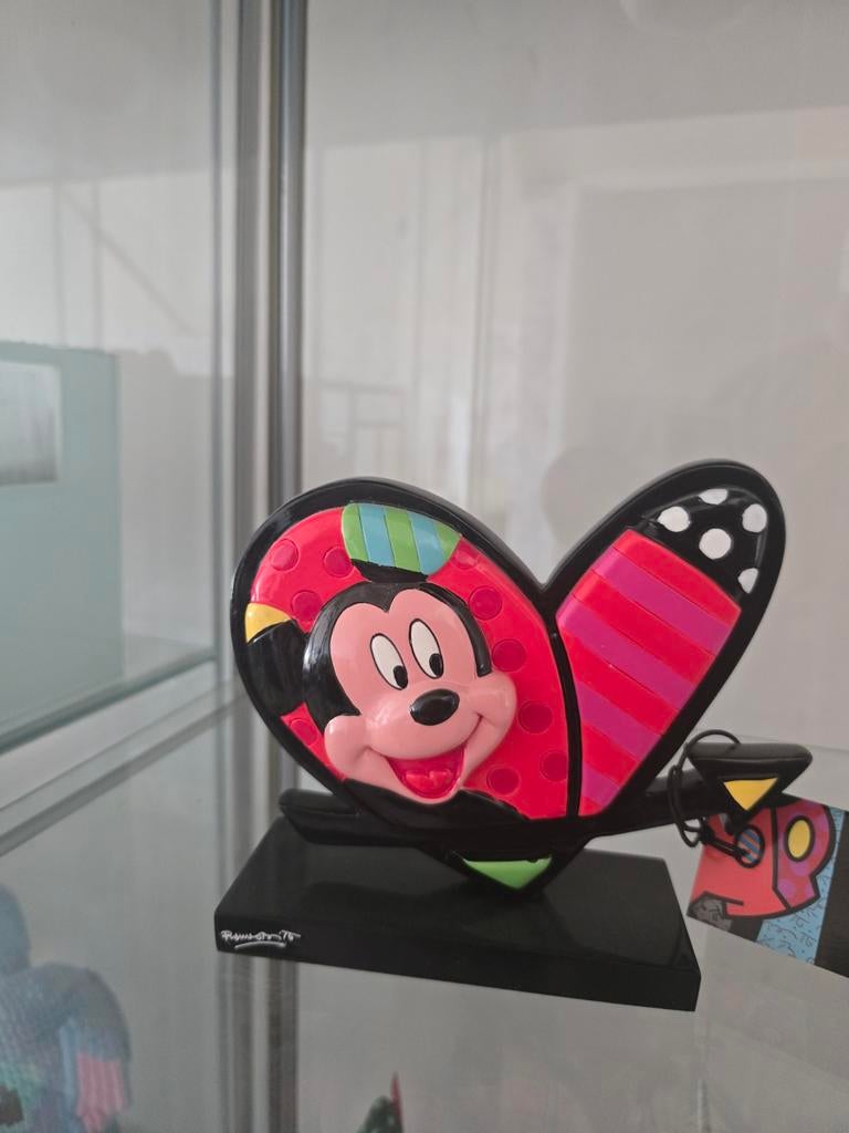 Disney Britto Mickey & Minnie Hart - Originele doos, Ophalen of Verzenden, Mickey Mouse, Zo goed als nieuw, Overige typen