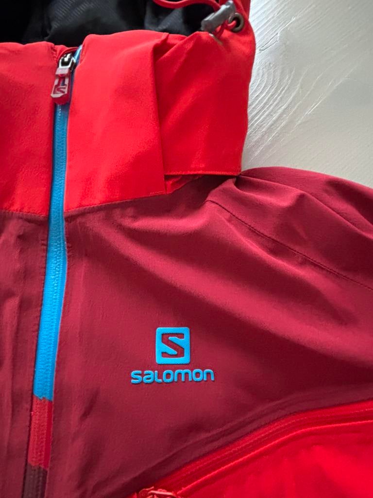 Salomon Brilliant ski jas in maat S in top staat, Ophalen of Verzenden, Zo goed als nieuw, Jack