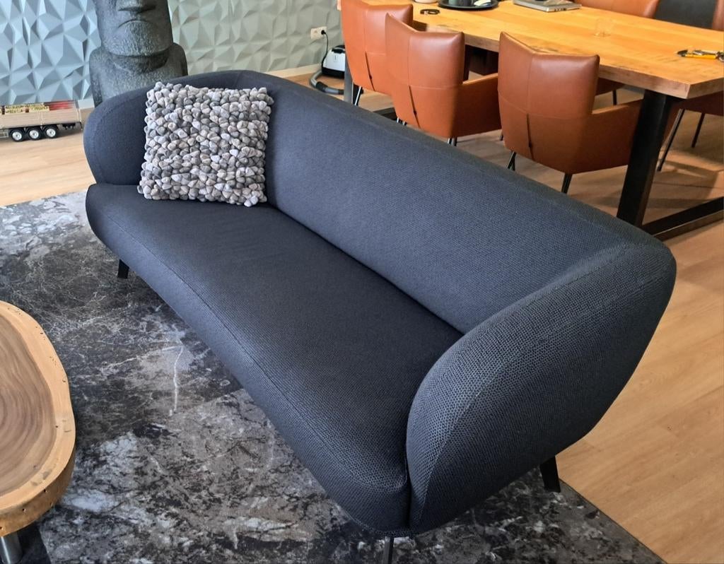 Leolux Flint  3 - 4  zits bank, Huis en Inrichting, Banken | Sofa's en Chaises Longues, Ophalen, Driepersoons, 75 tot 100 cm, Zo goed als nieuw