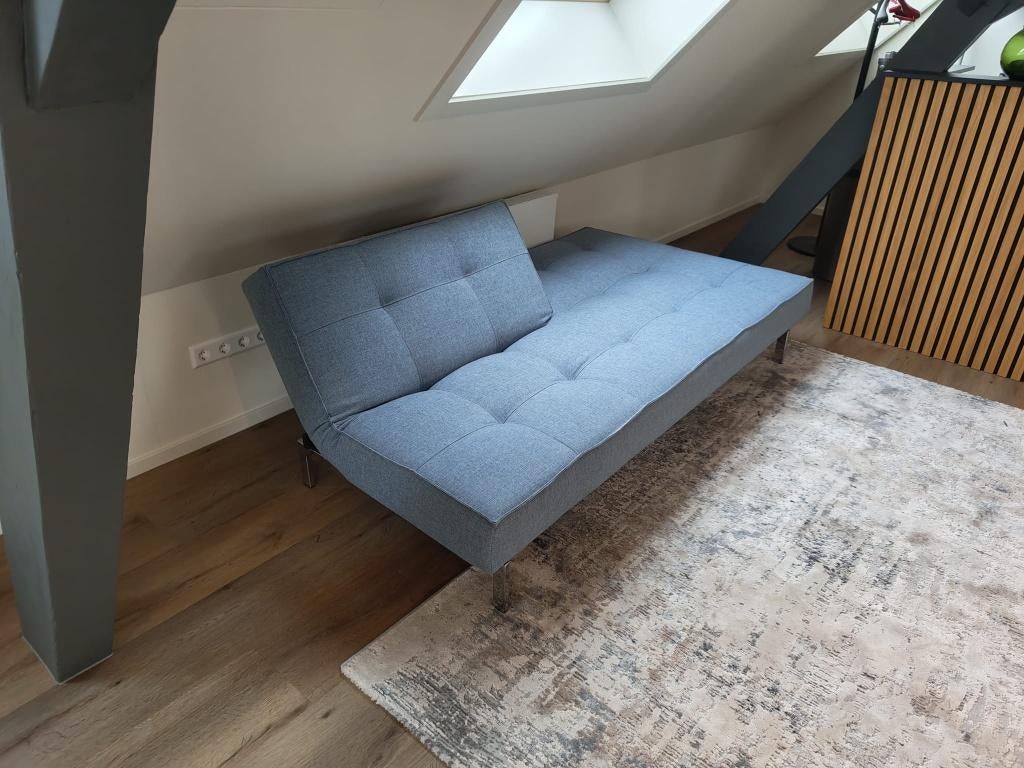 (slaap)bank Innovation Living - Splitback, Ophalen, Tweepersoons, 75 tot 100 cm, Zo goed als nieuw