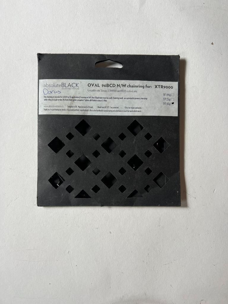 Absolute black oval 34t 96BCD kettingblad, Fietsen en Brommers, Fietsonderdelen, Ophalen of Verzenden, Nieuw