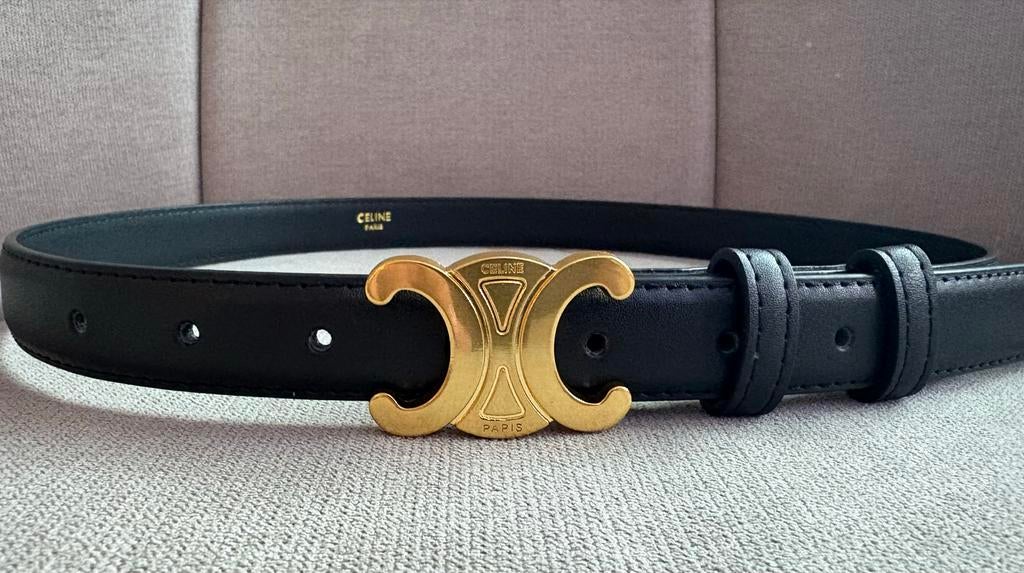 Celine riem zwart, Minder dan 3 cm, 100 cm of meer, Nieuw, Heupriem