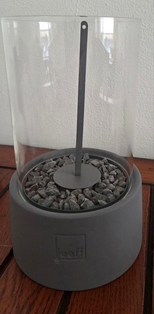 Leeff Stonefire Tafelhaard - Sfeervolle Tuinaccessoire, Huis en Inrichting, Woonaccessoires | Kandelaars en Kaarsen, Overige materialen