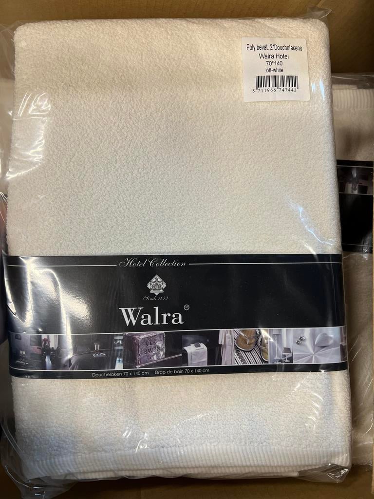 Walra handdoeken, Ophalen of Verzenden, Zo goed als nieuw, Eenpersoons, Hoeslaken of Sloop