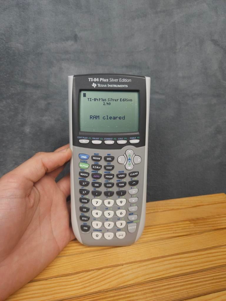 Texas Instruments Grafische Rekenmachine TI-84 Plus Silver, Diversen, .., Zo goed als nieuw, ., .